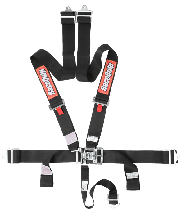 RACEQUIP LATCH & LINK 5 POINT HARNESS SET