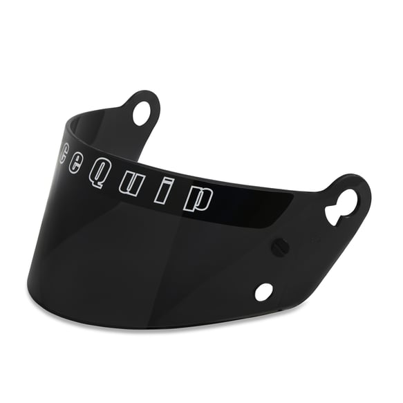 RACEQUIP DARK SMOKE HELMET FACE SHIELD - FITS SPORTMOD & SA-2005 HELMET